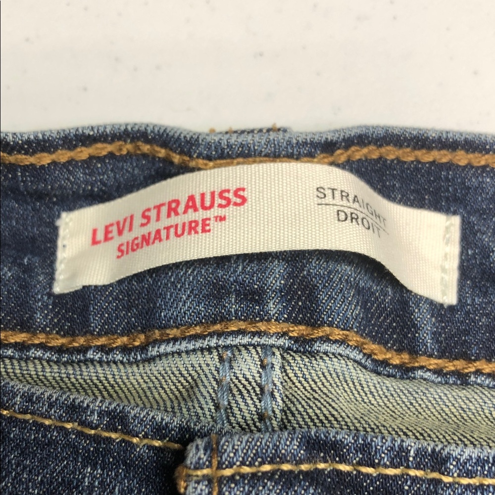 Levi's Classic Indigo Straight Jeans - Picture 2 of 12